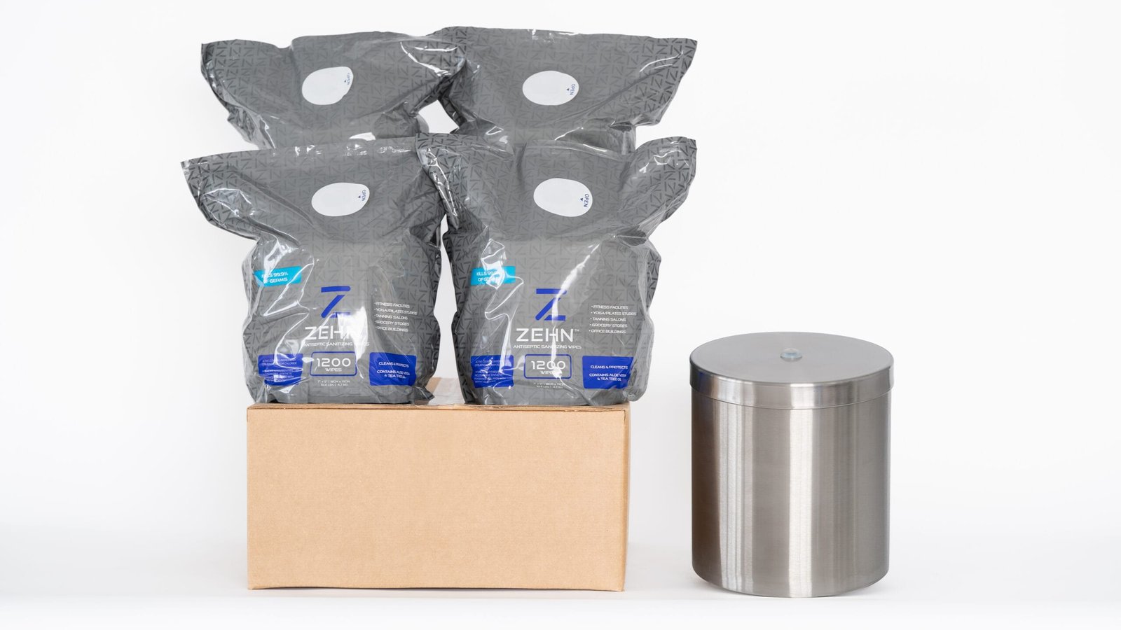 Silver Wall Mount Dispenser