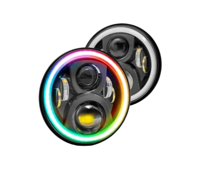 Polycarbonate Plastic  Led Car Head Tires